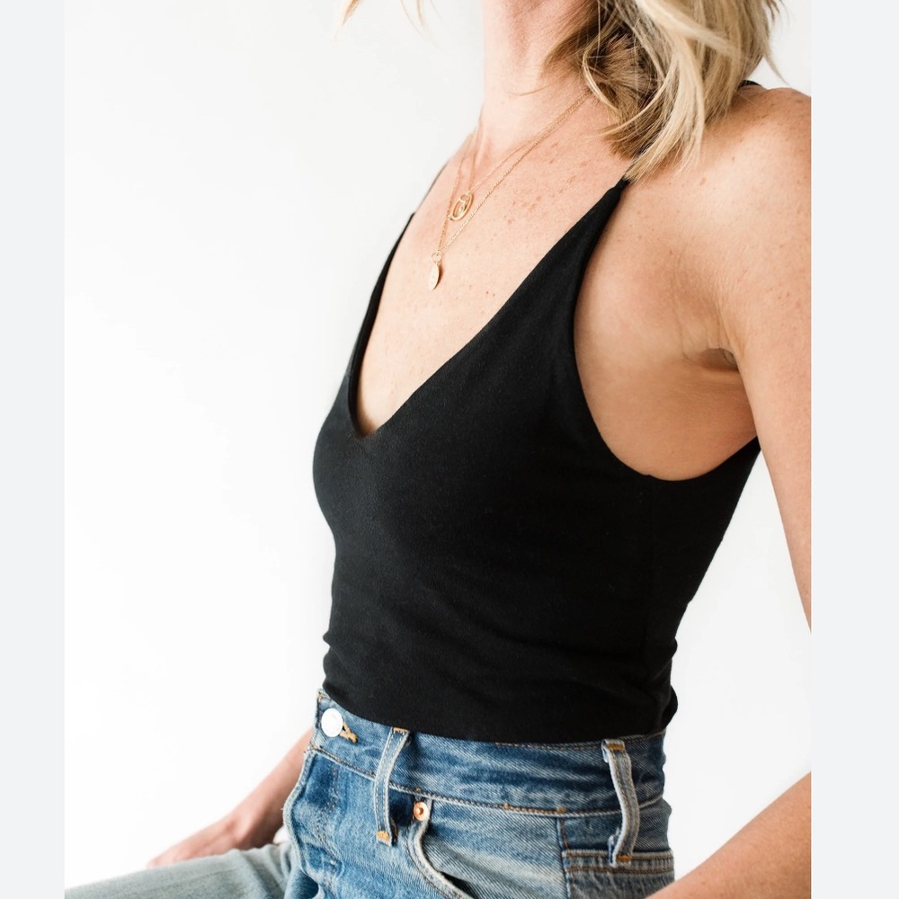 Vincent James V-neck tank